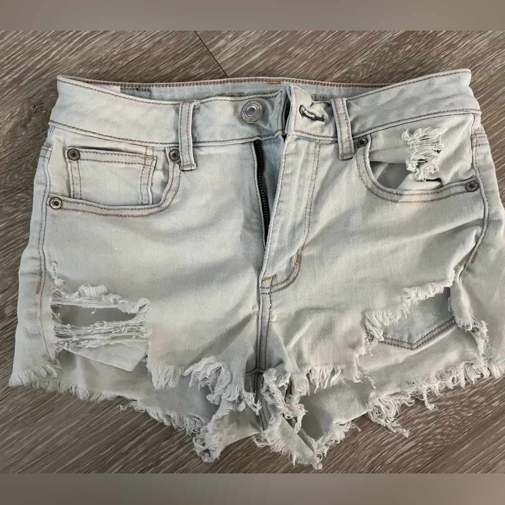 American eagle denim shorts